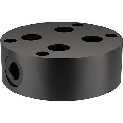 Plaque de raccordement pour bride de centrage, pour raccord de tuyauterie