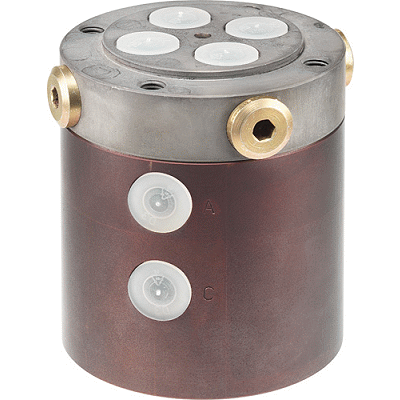 Rotary coupling, uncontrolled, overflow oil connection not included