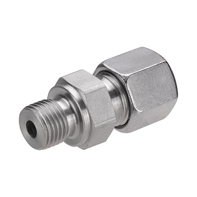 Tube male stud coupling