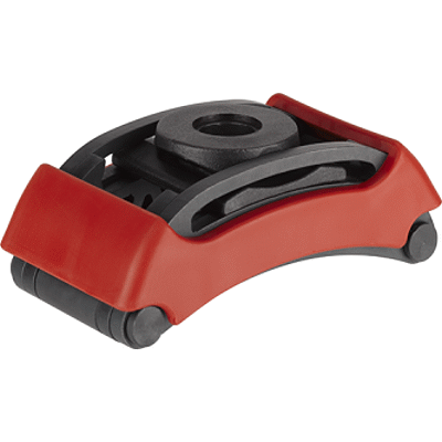 Clamps with plastic cap