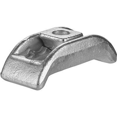 Clamp, short with saddle