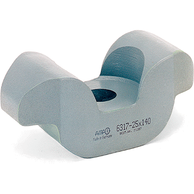 Double goose-neck clamp