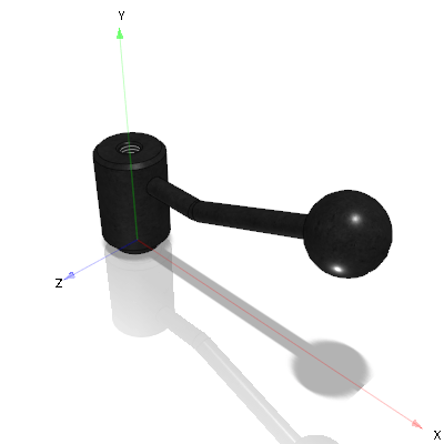 Detend clamp lever