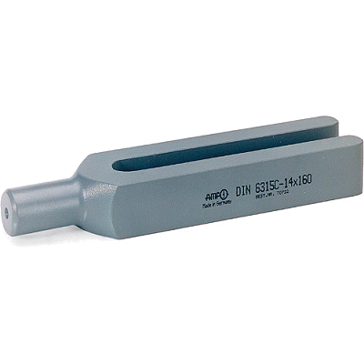 Forked clamp with pin end
