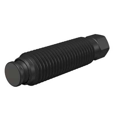 Ball pressure screw with hexagon head for power clamp