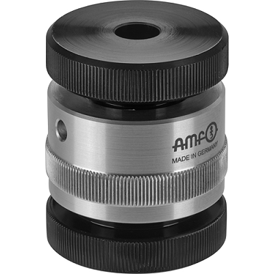 Aluminium screw jack with magnetic base