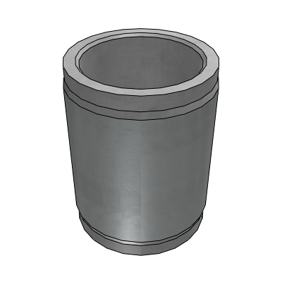 Zentrierhülse, rund