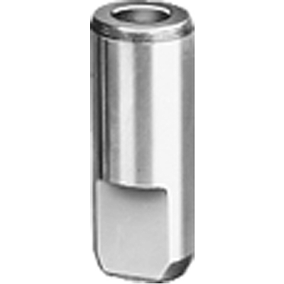 Alignment pin for groove