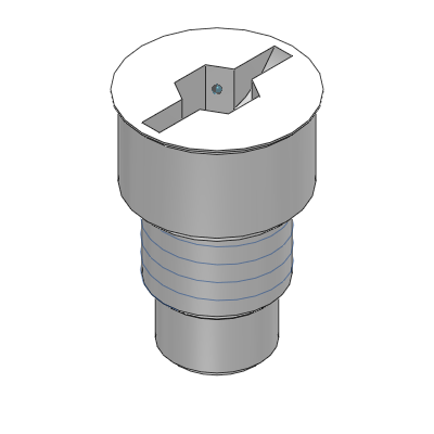 Threaded plug