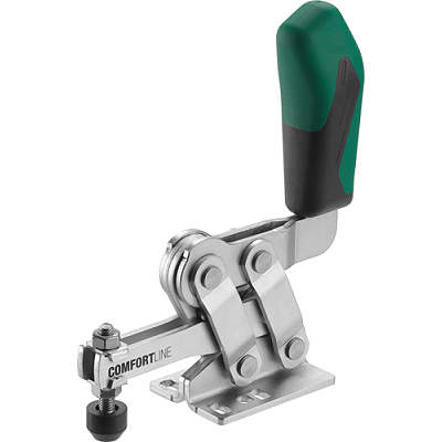 Vertical toggle clamp comfortline, Ergonomically optimised vertical toggle clamp for increased work economics