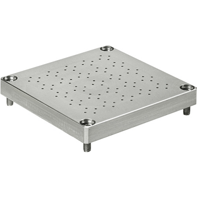 Plaque d'adaptation en aluminium
