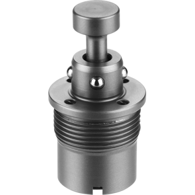 Clamping module with locking function, mechanical, screw-in version