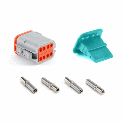 8 Socket Plug, Wedge and Contacts Kit