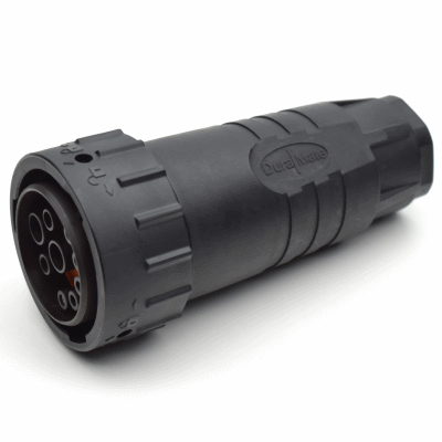 Connector with Cable Gland for 14-18mm Cable Diameter, A Series, DuraMate, Isobus