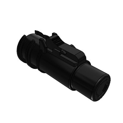 1 POS, Plug, Socket, Structure Plus™ ATHD, Size 8, Black