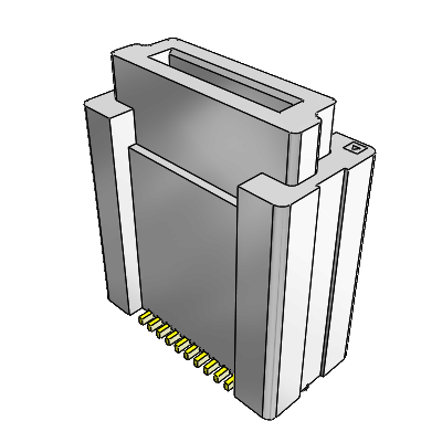 Bergstak 0.8mm, Receptacle Assembly
