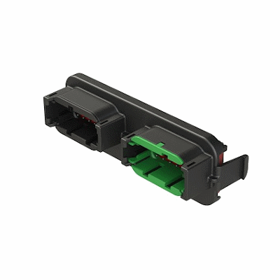 ARMOR IPX RECEPTACLE ATM HEADER,2 x12 POSITIONS, SIZE 20 CONTACT