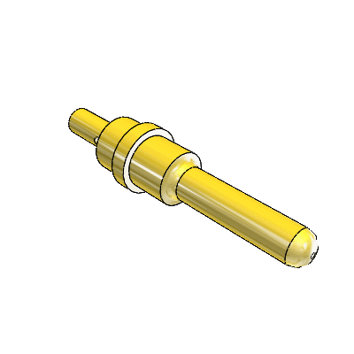 Diagnostic Grade™ Gold-Plated Male Contact Pin
