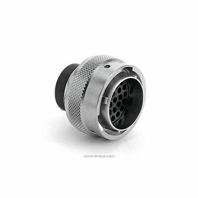ECOMATE, Plug, 32 Position, Male, Shell Size 18