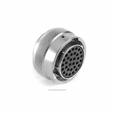 ECOMATE, Plug, 32 Position, Female, Shell Size 18