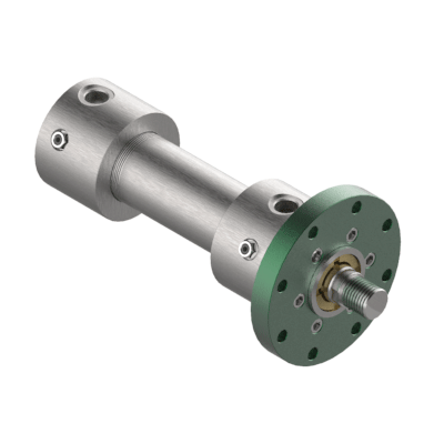 Round flange, header