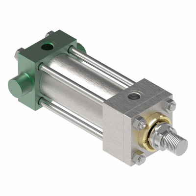 Trunnion mount, bottom side