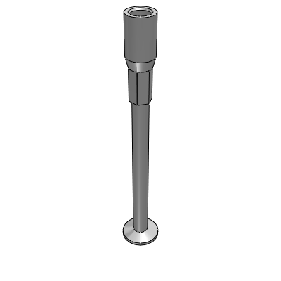 Threaded transport anchor with plate TA