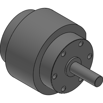 PRN標準型迴轉缸 出力50~800KG