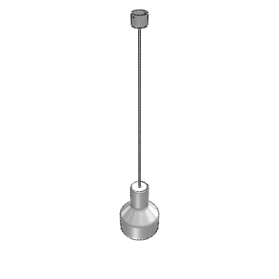 MODERN GLASS Barrel E27 suspended