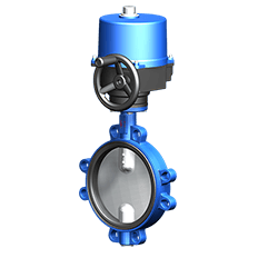 Butterfly valve with elongated eyelets EN-JS1030 - ARI-Armaturen