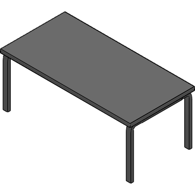 阿尔托长方形桌子 83