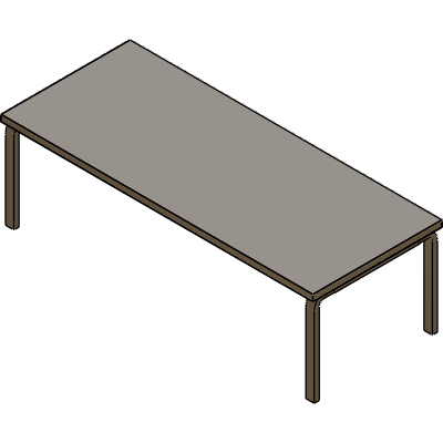 阿尔托长方形桌子 86A