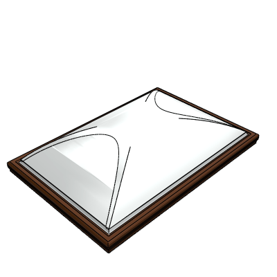 (1) UNIT SKYLIGHTS (CURB MOUNT)