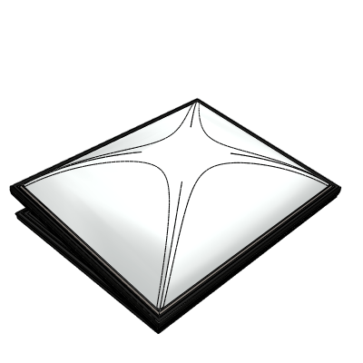 (3) COMMERCIAL PRE-FAB CURBS