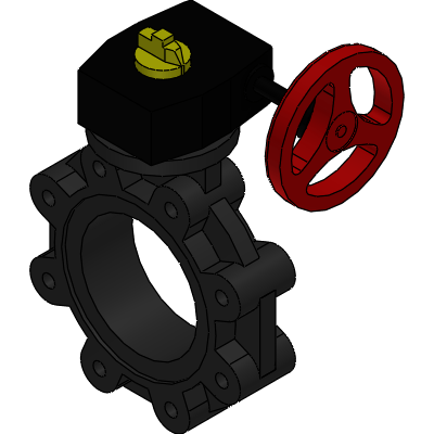 ASAHI YUKIZAI CORPORATION Butterfly Valve Type 57TL Industrial Valves