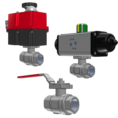 2-Way Ball Valves