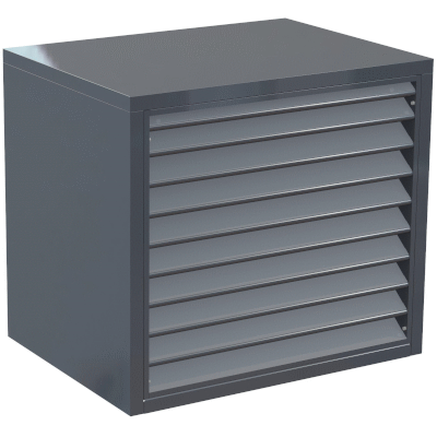 Acoustic hood - RAL 7016 color