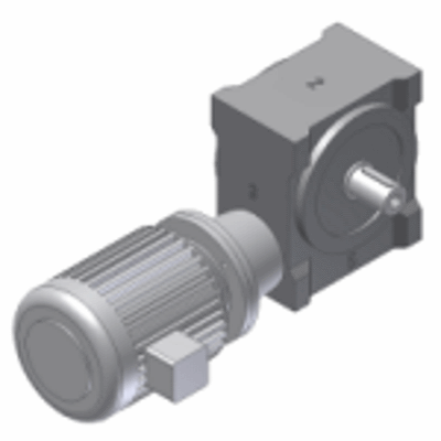 GN 3975 Worm Gear Reducers, Housing Aluminum