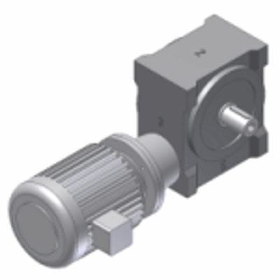 Worm gearbox project-related centre-to-centre distance from 125 up to 200 mm