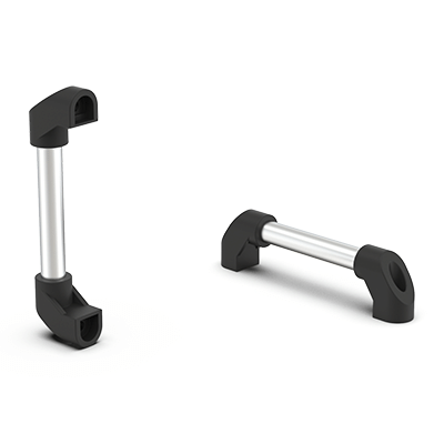 Bügelgriffe / Maschinengriffe mit Alu-Rohr