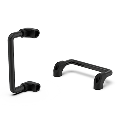 Bügelgriffe / Maschinengriffe, gebogen