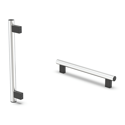 Bügelgriffe / Rohrgriffe mit ausreißfester Schraubverbindung