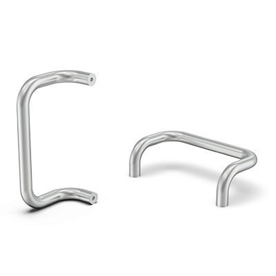 Bügelgriffe / Maschinen- und Kommandogehäusegriffe, abgewinkelt