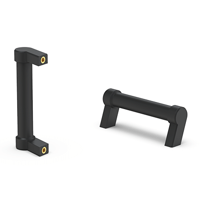 Bügelgriffe / Polyamidgriff, schrägstehend mit Sacklochgewinde