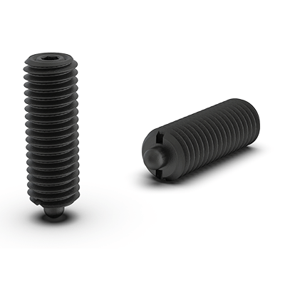 Ball and spring index plungers with pin, steel quality