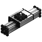 Rack and pinion driven positioning systems EL