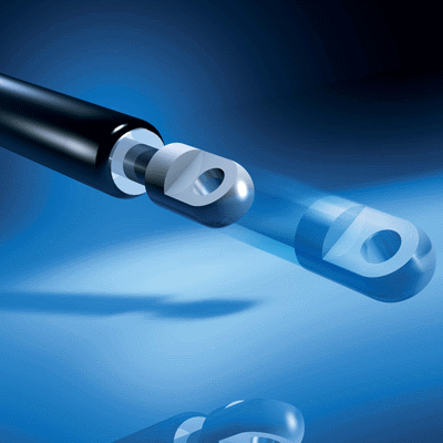 Gas traction springs