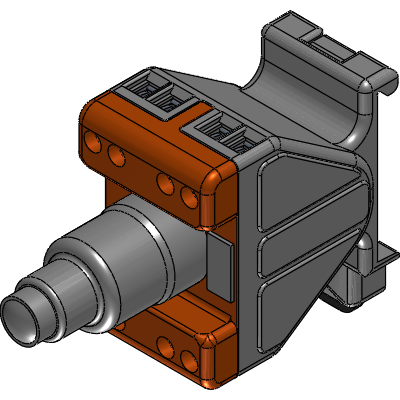Modulo pulsante illuminato globale