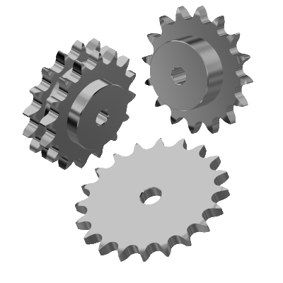 Sprockets and plate wheels ASA