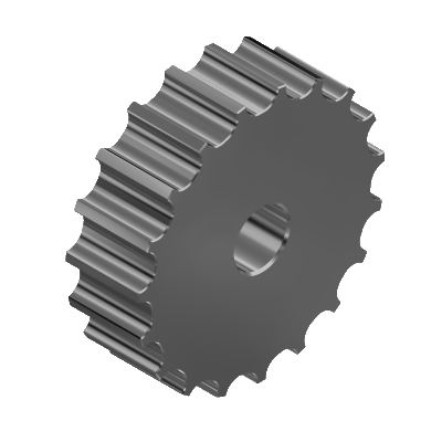 Wheels for table top chain